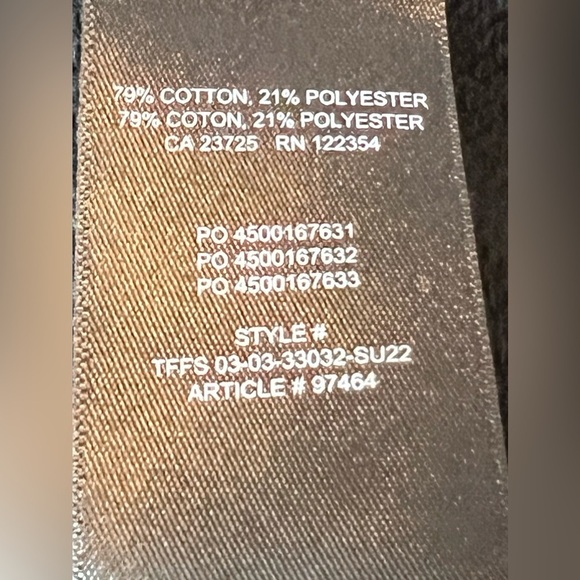 TNA Aritzia Sweatshirt Hoodie Cozy Fleece Boyfriend Boxy Zip Black Pockets - Picture 10 of 10